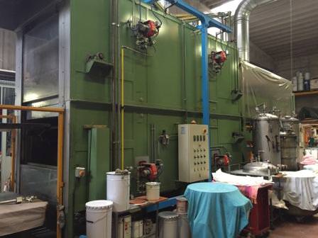 M*T FORNI INDUSTRIALI SRL FORNO DI PLASTIFICAZIONE A GAS  2000